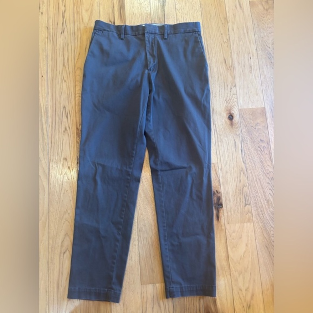 Banana Republic Men's Dark Blue Chino Dress Pants 32x32